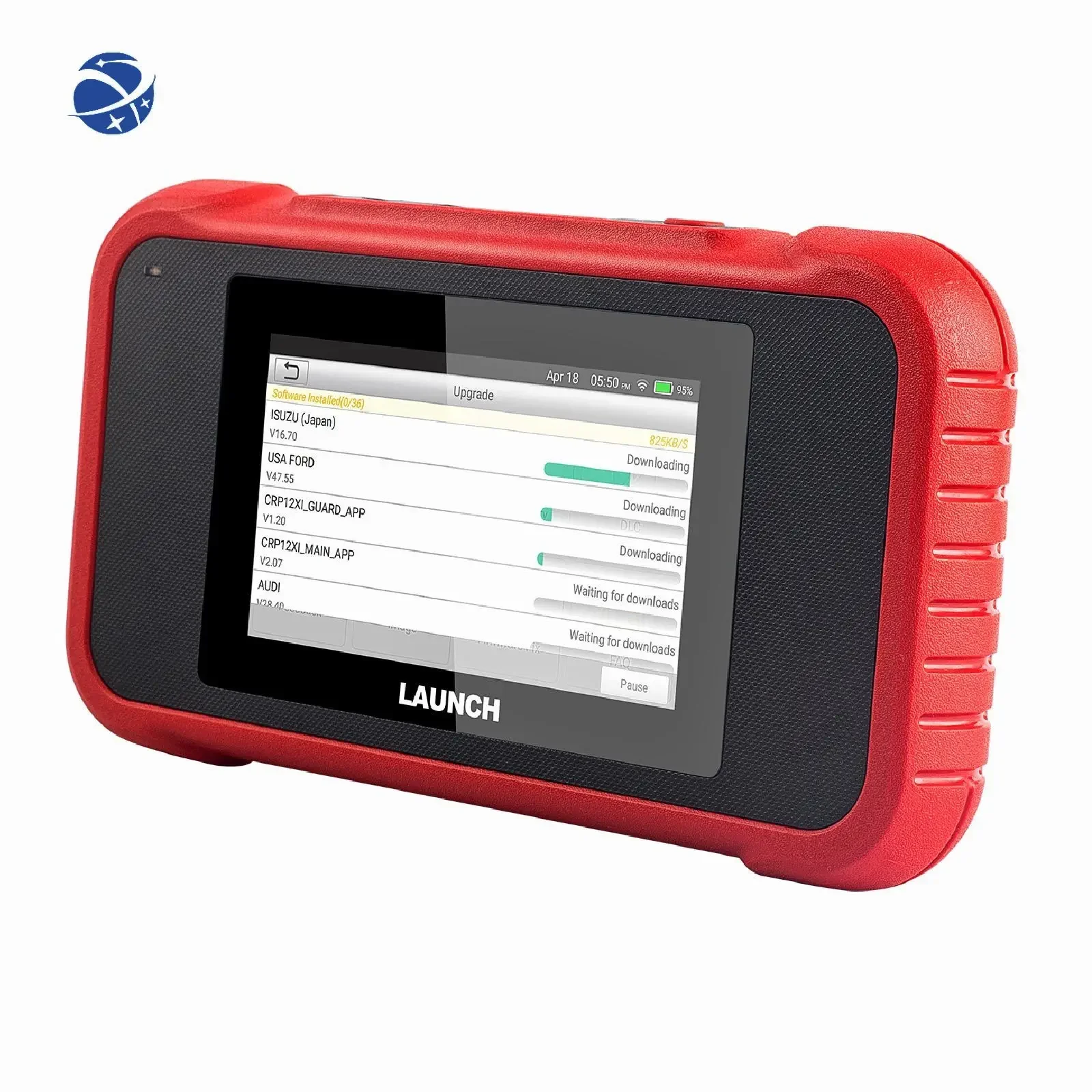 LAUNCH X431 CRP123E OBD2 считыватель кодов для двигателя ABS подушки безопасности SRS коробка