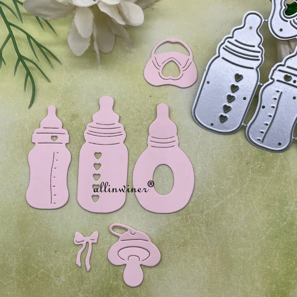 Фото Металлические вырубные ножи и трафареты для сосок и детских бутылочек, для скрапбукинга, альбомов, бумажных открыток, тиснения №2