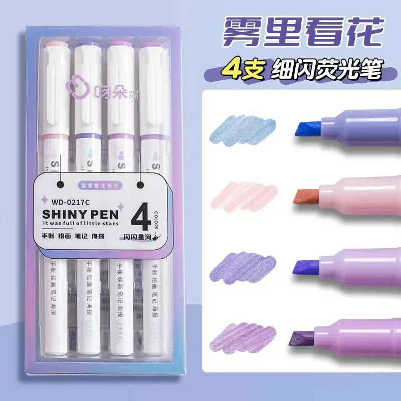 

4 шт./набор, Флуоресцентные Ручки для граффити