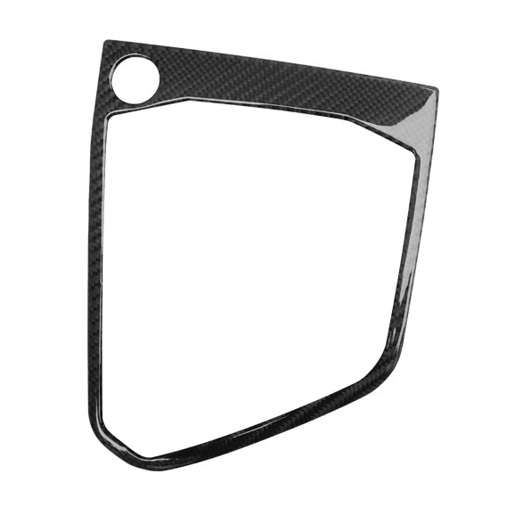 Центральная консоль из настоящего углеродного волокна отделка рамы для Tiguan 2017-2021