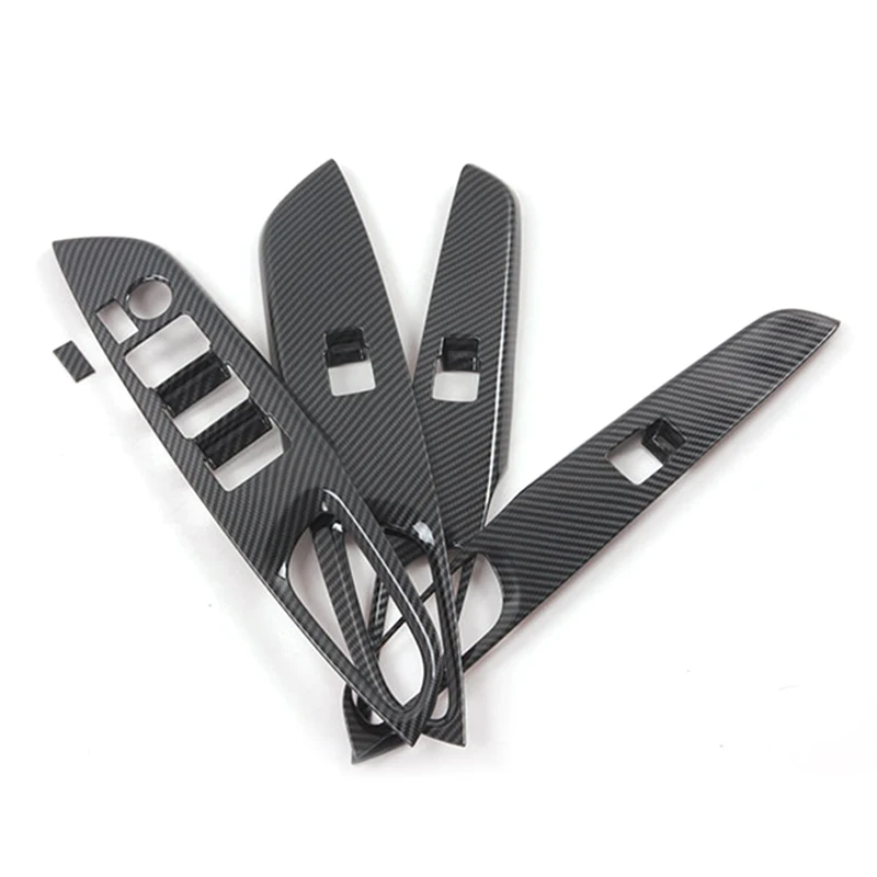 Для Toyota Vios 2019 2020 автомобильное углеродное волокно двери окна стекло