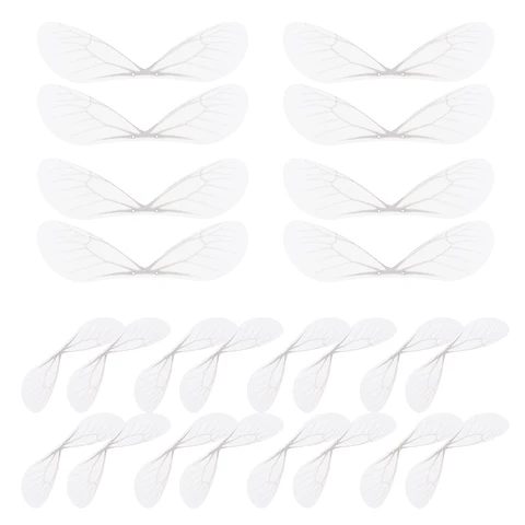 Подвески крылья стрекозы полиэстер 100 шт