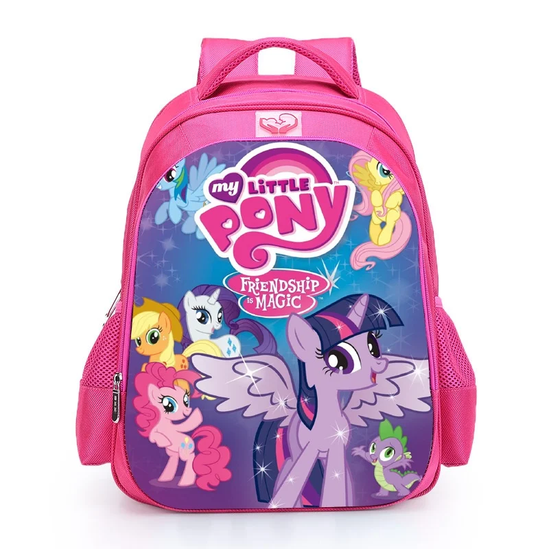 Large Unicorn Mermaid Children Anime Backpacks for Students New Primary Girl Barbi Princess Cute Cartoon Schoolbags Grade 1-6