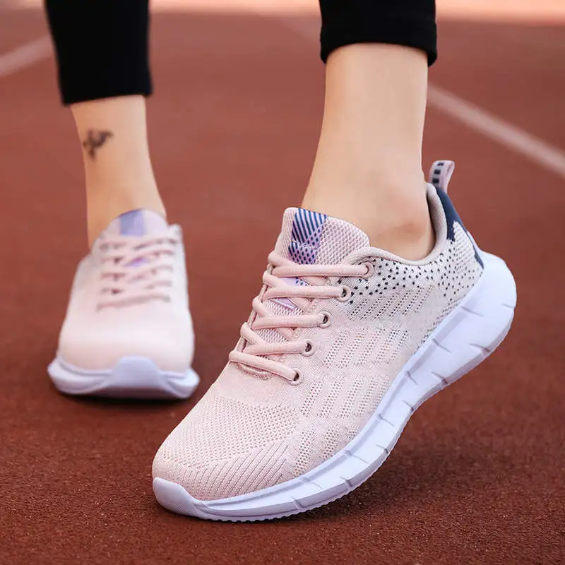 Женские спортивные кроссовки для бега и девушек недорогие красные теннисные