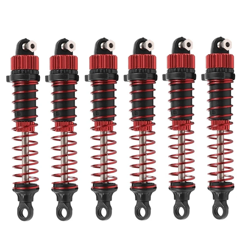 

6Pcs Front And Rear Shock Absorber LG-ZJ03 For LAEGENDARY Legend 1/10 RC Car Accessories