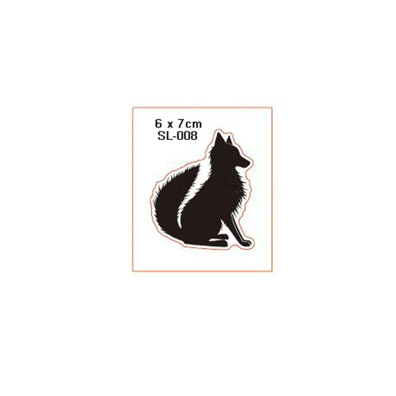 

New Arrival Wolf Clear Stamps for DIY Scrapbooking Card Transparent Silicone Stamp Making Photo Album Crafts Decor