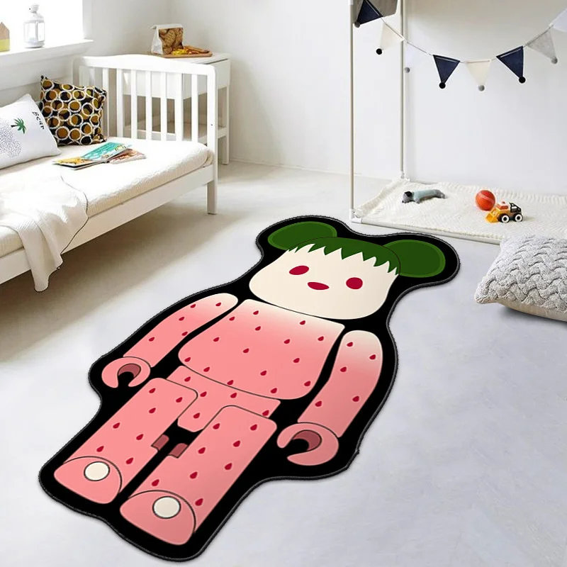 Продажа 3D мультяшный коврик в виде медвежьего кирпича, ковер, прикроватный коврик для гостиной, спальни, прихожей, прикроватный напольный дверной к... Купить 3D мультяшный коврик в виде медвежьего кирпича, ковер, прикроватный коврик для гостиной, спальни, прихожей, прикроватный напольный дверной к...