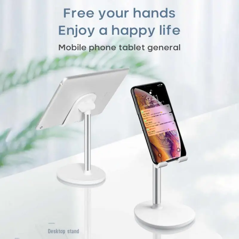 

New Desk Mobile Phone Holder Stand For iPhone Universal Adjustable Metal Desktop Table Tablet Holder Stand Mount For iPad