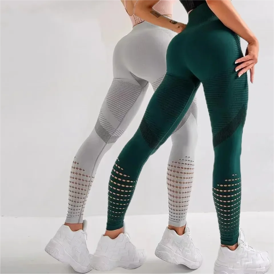 Женские Двухкомпонентные Леггинсы С Высокой Талией Для Фитнеса Бесшовные