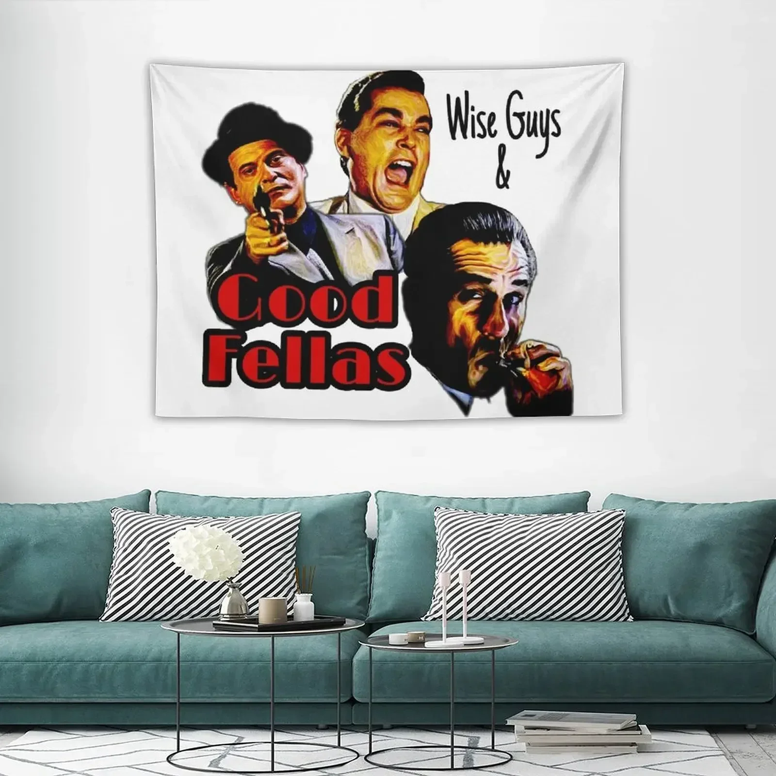 Goodfellas Wiseguys Gangster Mafia Mobster Американский фильм живопись гобелен украшение настенный
