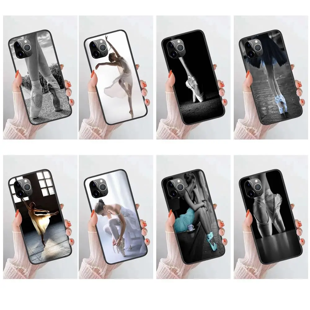 Для Xiaomi Pocophone F1 F2 F3 Note 3 10 Mix 2 2S M3 X2 X3 GT NFC Lite Play Pro 5G Youth Girls Ballerina Ballet Pointe Shoes on.