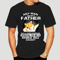 men t shirt shiba inu any man can be a dog fathers d women t shirt 4992x