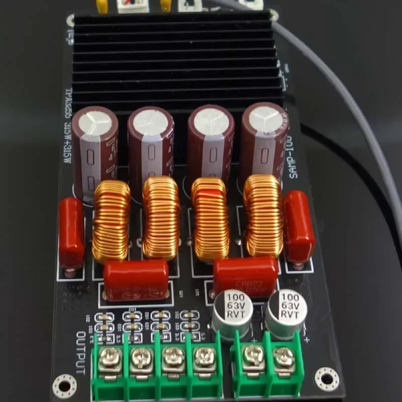 Новая улучшенная Hi-Fi плата усилителя TPA3255 SAMP-100 TPA3255 2x300W 600W стерео класса D высокой мощности (art.: 3920da9812971) - 3920da9812971