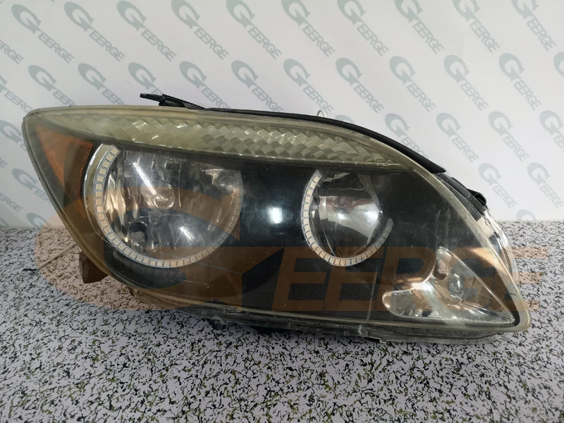 Фото Для Scion TC 2005 2006 2007 Bluetooth APP ультра яркий многоцветный RGB светодиодный комплект «ангельские глазки» кольца Halo №3