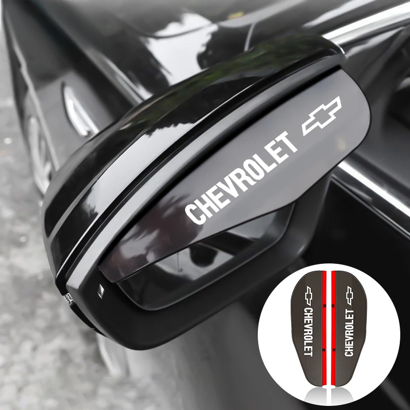 

2Pcs Universal Car Rearview Mirror Rain Eyebrow Sun Visor Shade Protector For Chevrolet Captiva Colorado Cruze Spark Malibu Trax