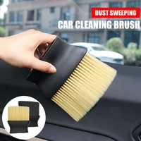 car air conditioner cleaner brush air outlet cleaning brush car detailing brush dust cleaner soft brush microfibre cleaning tool