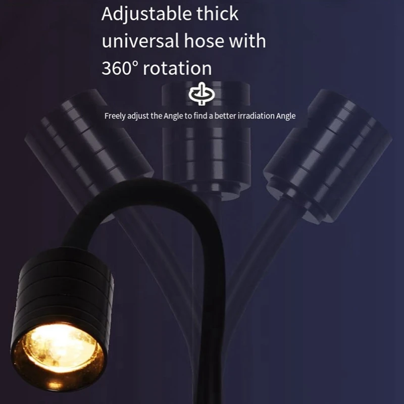 НОВИНКА-аквариумный вращающийся небольшой зажим для аквариума USB-светильник