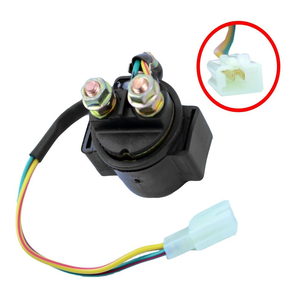 

Motorcycle Start Relay Solenoid Switch Motorcycle Electrical Starter For GY6 ATV 50cc 125cc 150cc 250cc Starter Solenoid Relay