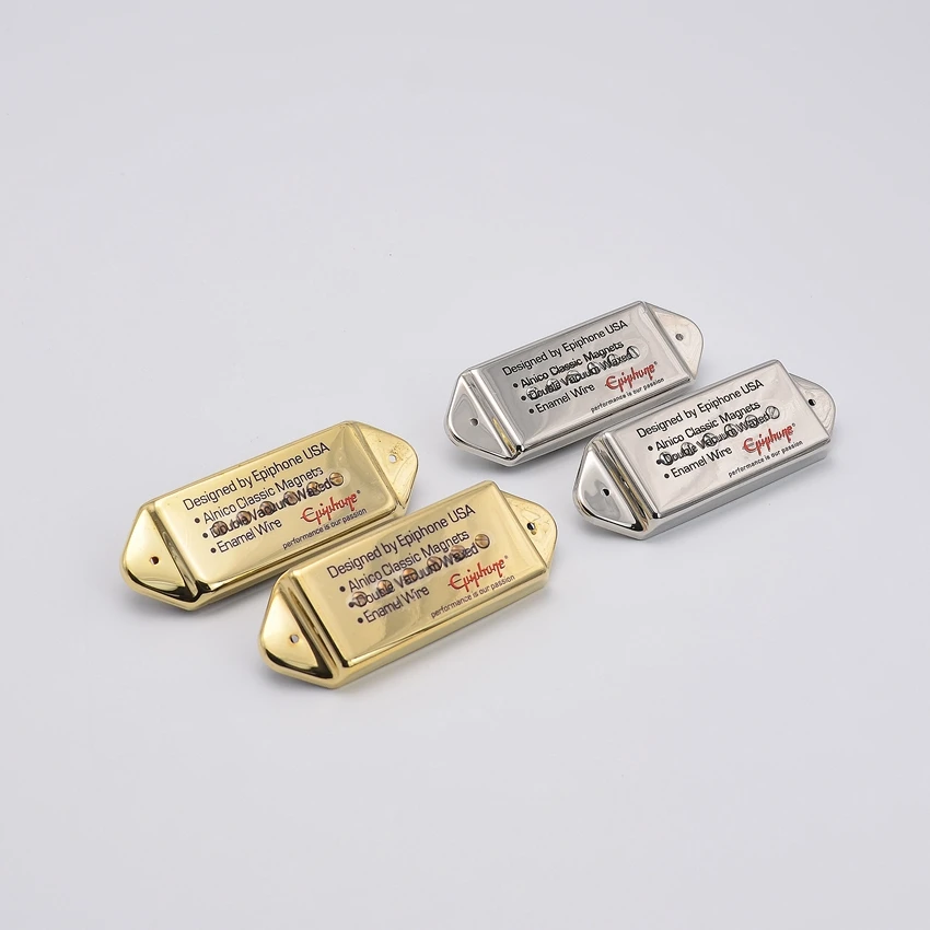 

Пикап Epi Alnico для казино, джаз, гитара, Золотой/никелевый корпус, высокое качество, электрогитара, пикап KR (происхождение), 1 комплект