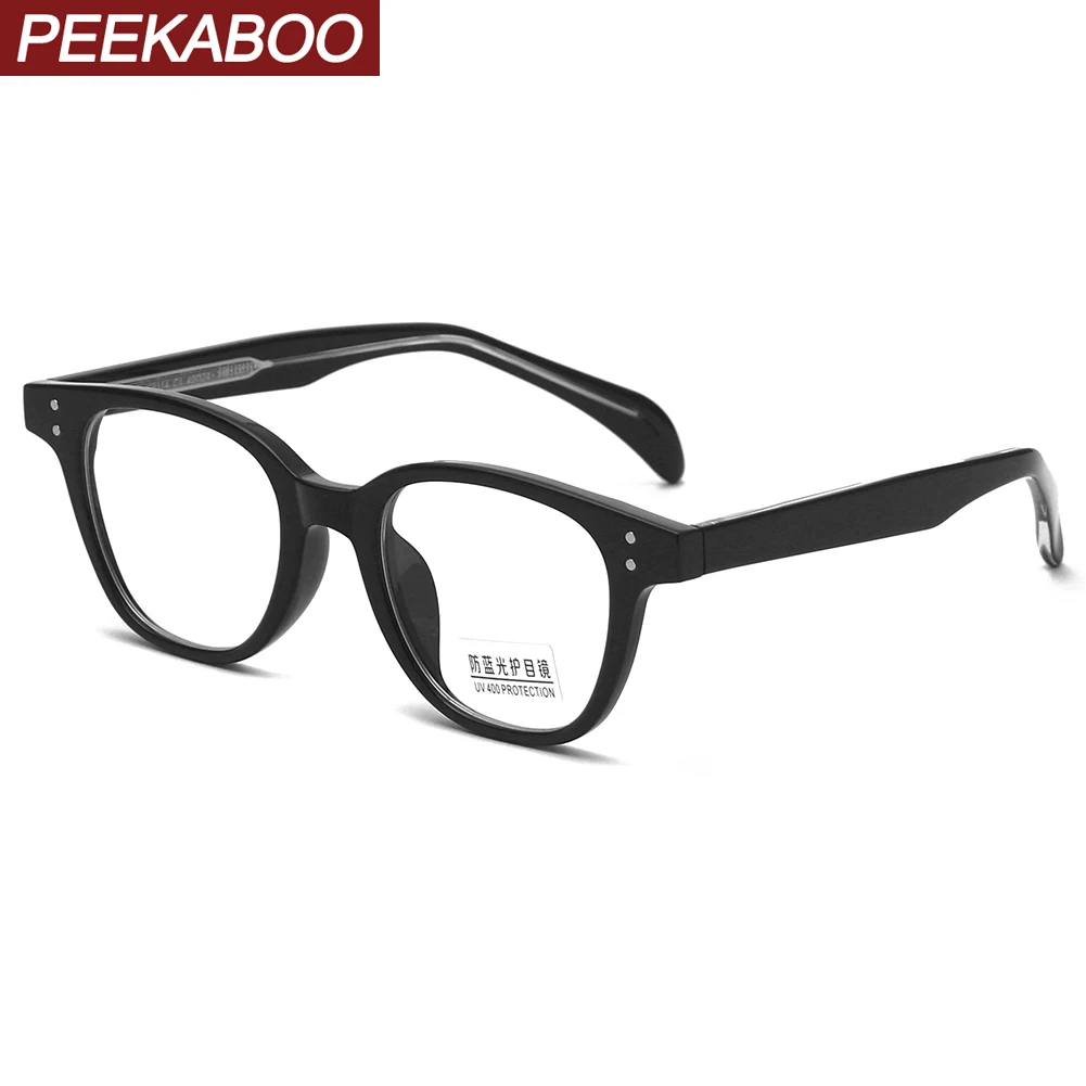 

Peekaboo, ретро очки, оправа для мужчин, TR90, прозрачные линзы, унисекс, анти синие, светильник, очки для женщин, леопардовые, зеленые, ацетатные, высокое качество