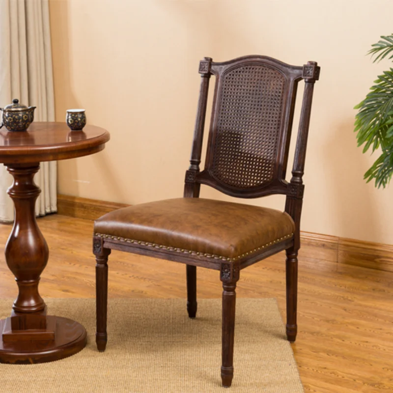 

Nordic Lounge Living Room Dining Chair Retro Study Bedroom Leisure Chairs Solid Wood Floor Sofa Back Home Furniture WWH35YH