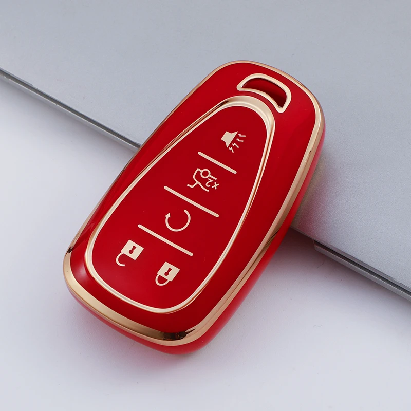 

Модный чехол для автомобильного смарт-ключа из ТПУ для Chevrolet Malibu Equinox Cruze Camaro 2016 2017 2018 2019, аксессуары для ключей