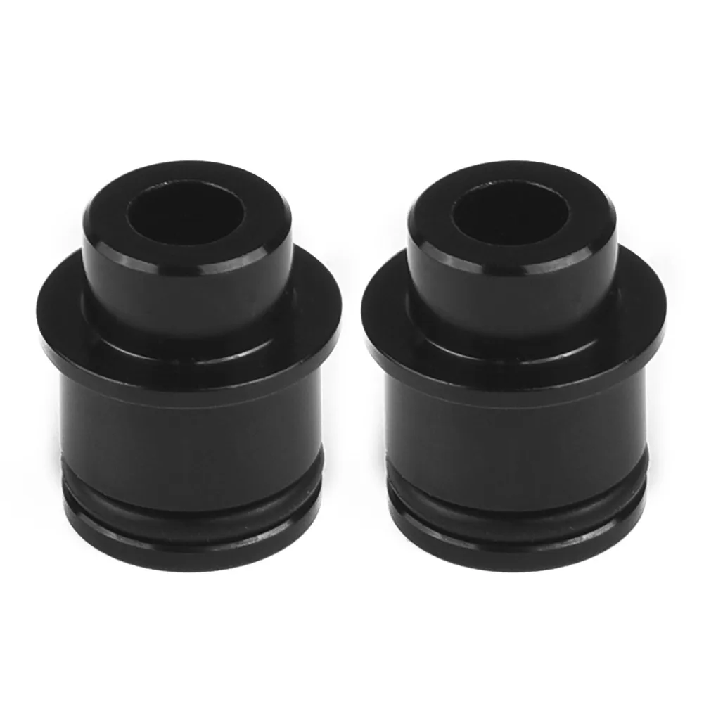 2pcs 12 / 15mm To 9mm Thru Axle 7075 Anodized Aluminum Alloy Quick Release / QR Hub Conversion Adapter Fit Hope