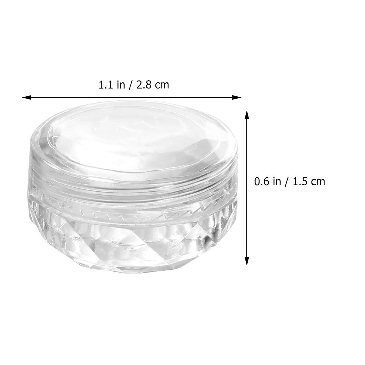 

20 шт., пластиковые контейнеры для теней для век