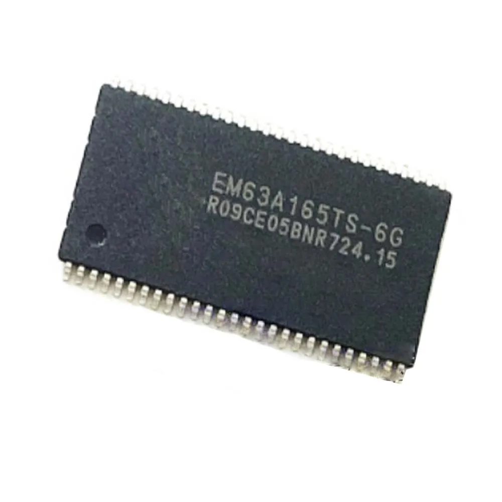 

5 шт EM63A165TS-6G TSOP54 16Mega x 16 синхронная DRAM интегральная схема
