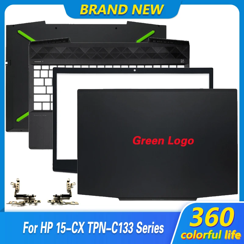 

NEW Laptop LCD Back Cover/LCD Front bezel/LCD Hinges/Palmrest Upper Case/Bottom Case For HP Pavilion 15-CX Series L20314-001