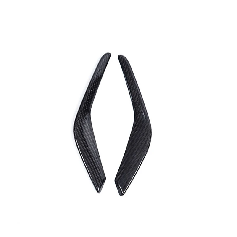 

Car Carbon Fiber Front Fog Light Lamp Cover Trim Frame For Infiniti Q50L 2014-2020