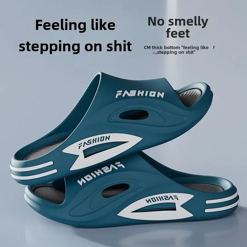 Мужские летние тапочки 2024 спортивная верхняя одежда для вождения автомобиля