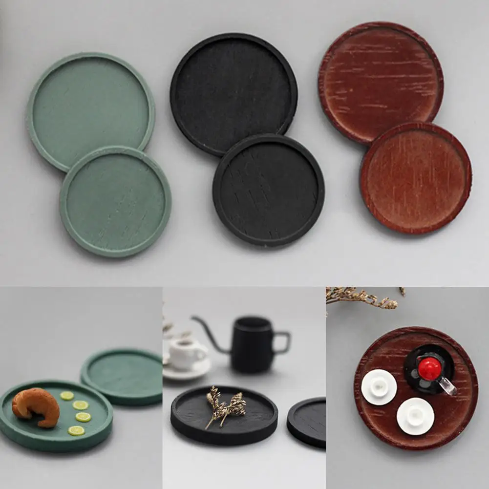 Миниатюрная модель тарелки для кукольного домика |