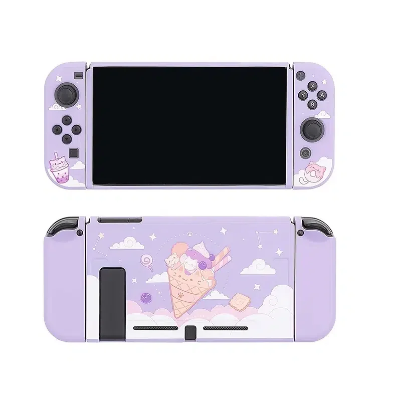 

Protective Case For Switch, Cartoon Ice Cream Switch Cover, Anti-fall Protective Case