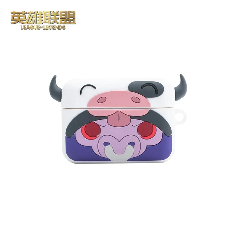 Официальный игровой персонаж LOL наушники Alistar Женский силиконовый защитный чехол