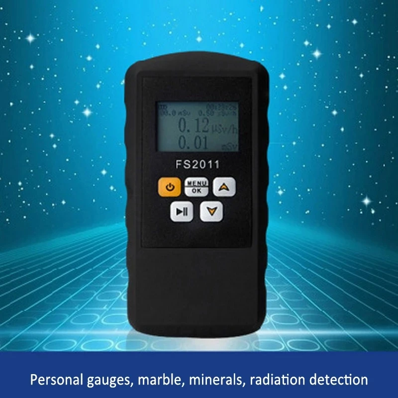 

Geiger Counter Nuclear Radiation Detector X-ray r hard β ray Detector Handheld LCD Radioactive Tester Over Safety Value Alarm