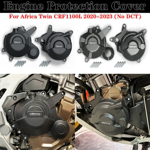 Защитная крышка двигателя для Honda Africa Twin CRF1100L 2020-2023 (без DCT) и Africa Twin CRF1100L Adventure Sport (без DCT)