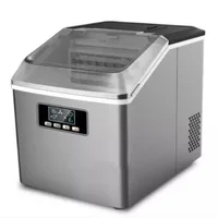 Ice Machine Electric Generator Cooler Mini Ice Cube Maker Chopper Kitchen Appliance for Bars Restaurants Hotels
