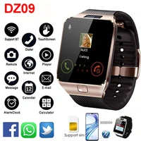original dz09 smart watch support sim for android iphone xiaomi smart watch phone fitness tracker watch pk a1 p6 p8 y68 x7