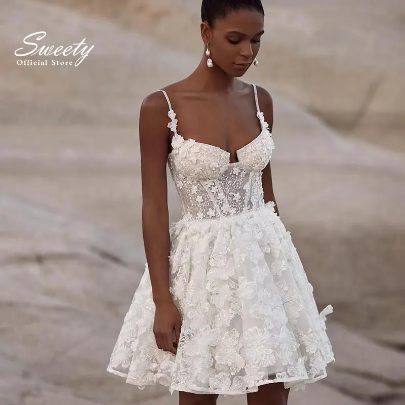 

Платье Свадебное ТРАПЕЦИЕВИДНОЕ с кружевом, V-образным вырезом и открытой спиной