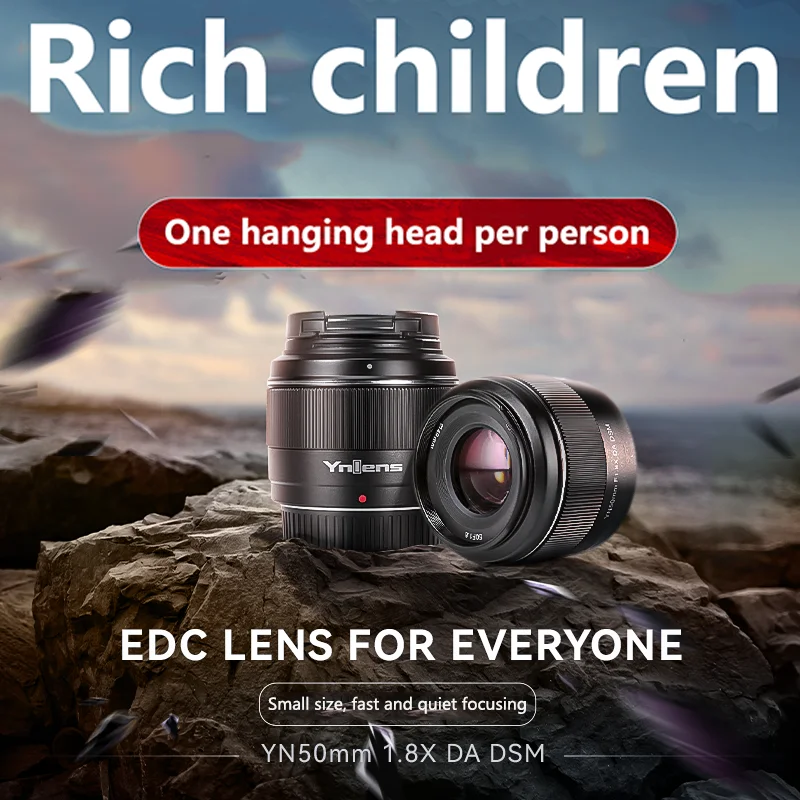 YONGNUO YN50mm F1.8X DA DSM объектив с автофокусом APS-C для камер Fujifilm XT1 XT10 XT20 XT100 XA10 XA5 XT2 XT3