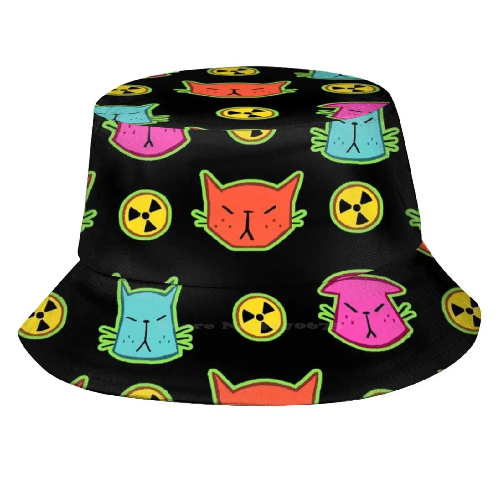 Nuclear Cats Unisex Fisherman Hats Bucket Hats Nuclear Cats Adamsketches Stephasocks Doodledate Youtube Kitty