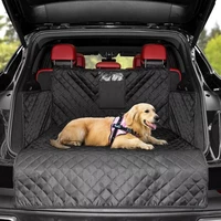 pet car trunk carrier for dogs cat ultrasonic fabric seat cushion bite resistant oxford waterproof hammock cover protector