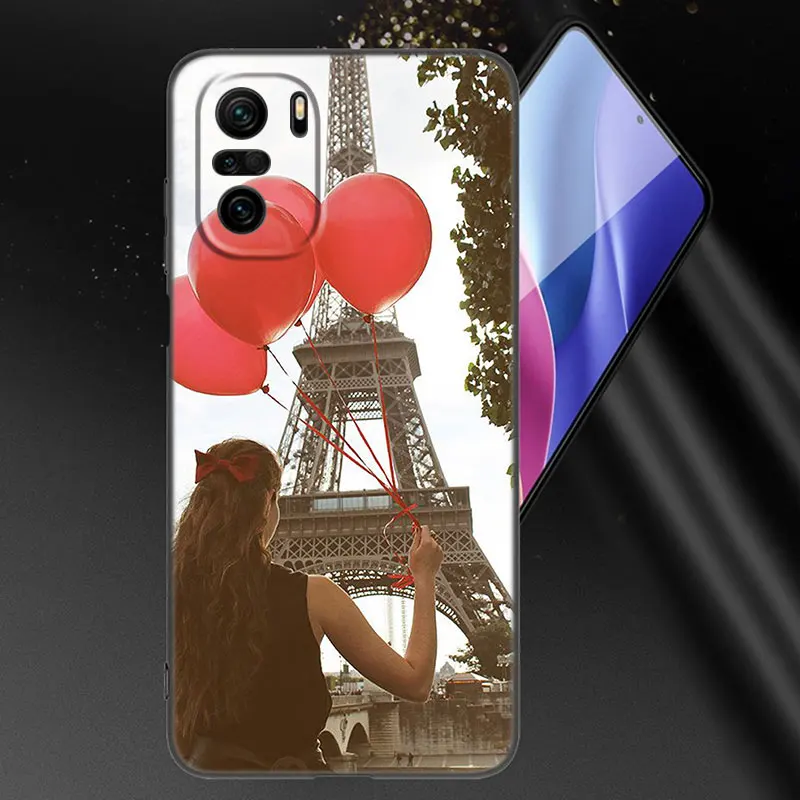 Чехол для телефона с изображением Эйфелевой башни Парижа Xiaomi Mi 10T 11i 11T Note 10 11 Lite NE F1