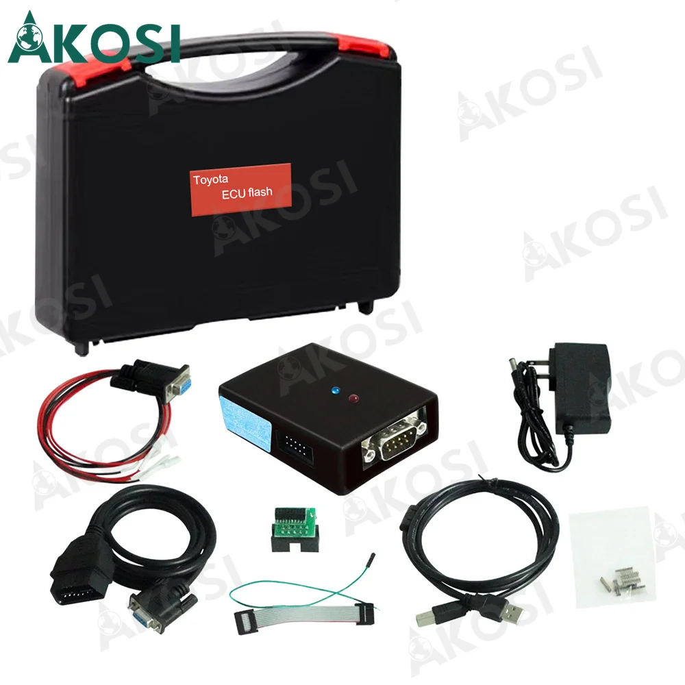 

Многофункциональный программатор ECU Flasher для Toyota / Lexus/SCION, 2023, для Denso и Fujitsu Ten ECUs с инструментом для чипа NEC