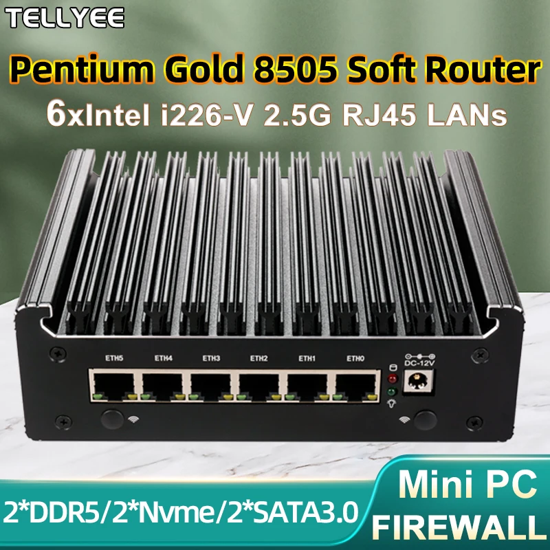 Мини-ПК Intel Pentium Gold 8505