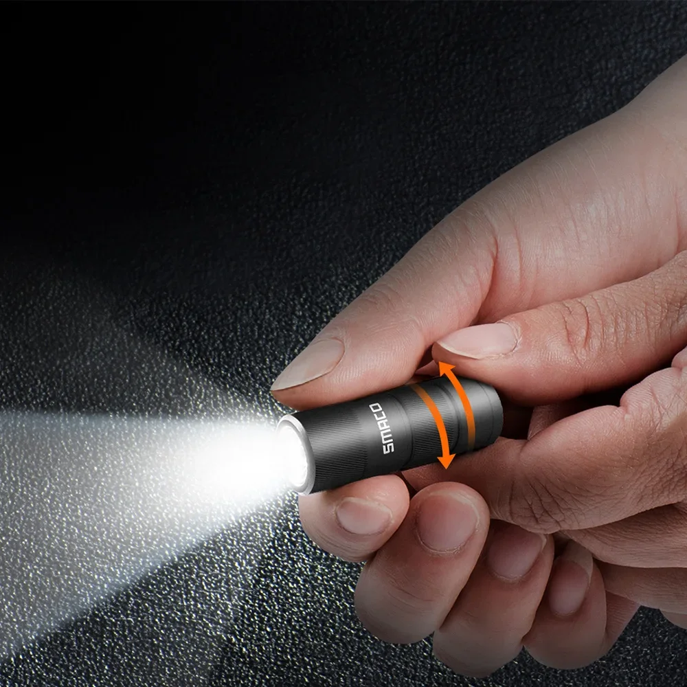 

Портативный мини-фонарик, освещение для кемпинга, маленькое портативное освещение, экстренный фонарик с брелоком для ключей, фонарик для дайвинга