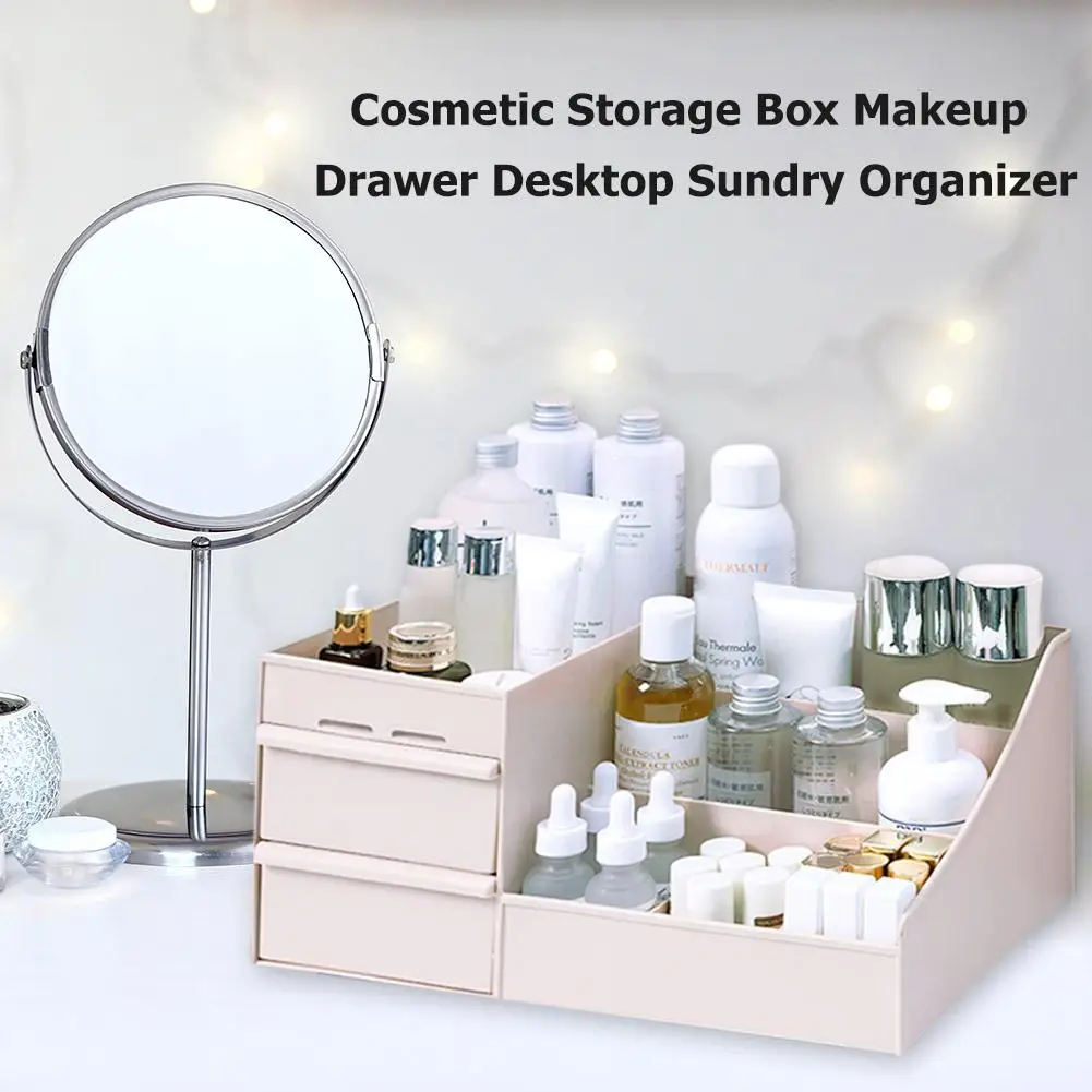 

9 Grids Table Storage Box Medicine Chest Cosmetic Jewelry Drawer Plastic Large Capacity Sundries Organizer Storage Tool