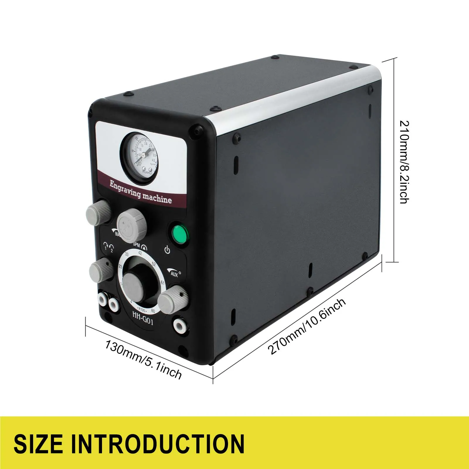 Пневматический гравер для ювелирных изделий двухсторонний ударный ювелирный