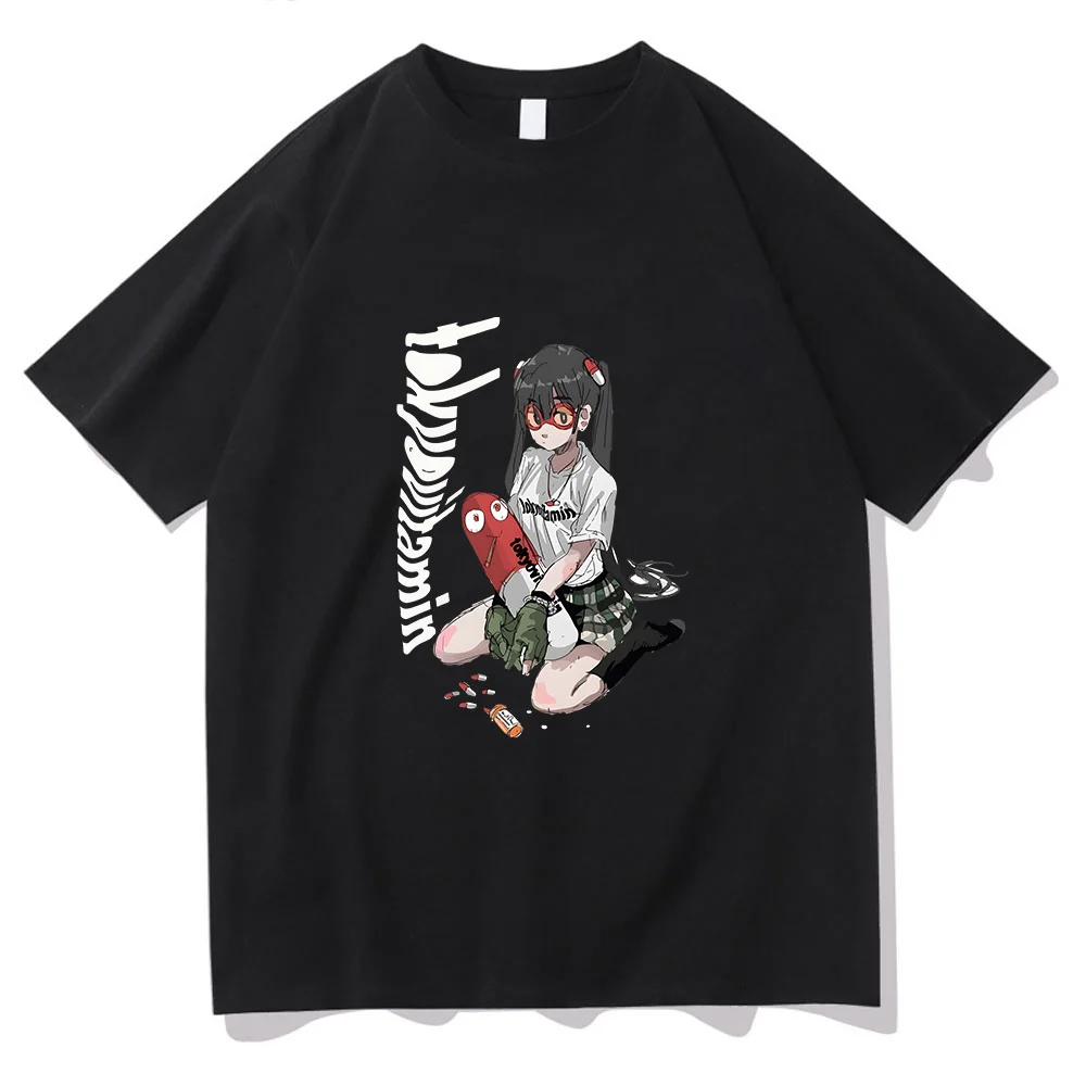 

Magical Destroyers Mahō Shōjo Majikarudesutoroiyāzu T-shirts WOMEN Cartoon Kawaii/cute T Shirts 100% Cotton Tshirts Summer Print